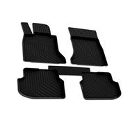 Fußmatten 3D Automatten Gummimatten für BMW 5er F10 2010-2013 Gummi Schwarz 4tlg