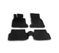 Fußmatten 3D Gummimatten für BMW 5er E60 E61 Limo Touring 2003-2010 Schwarz