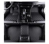 Fußmatten Auto Auto-Fußmatten Für Mercedes Für W211 Für E-Klasse 2003 2004 2005 2006 2007 2008 Jahre Innendetails Autozubehör Teppich Auto Matten(Alles schwarz)