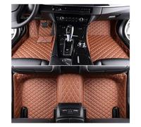 Fußmatten Auto Auto-Fußmatten Für Mercedes Für W211 Für E-Klasse 2003 2004 2005 2006 2007 2008 Jahre Innendetails Autozubehör Teppich Auto Matten(Braun)