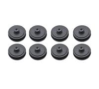 Fußmatten Befestigung Clip, 8 Stück Autoteppich Fußmatten Halter Rund Druckknopf Automatten Universal Clips Doppelschicht Teppichklemmen-Halterclips Verschluss Clip Autoteppich-Autozubehör