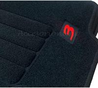 Fußmatten für Mazda 3 I 2003-2009 alle Modelle - komplettes Set Gummifußmatten Auto Mazda 3 - maßgeschneiderte Matten - Original Befestigungen