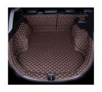 Fußmatten Kofferraum Für Skoda Für Karoq 2018-2022 Für Kamiq Für Kodiaq 2019-2023 PU Leder Angepasst Kofferraum Matte Zubehör Teppich(Coffee A)