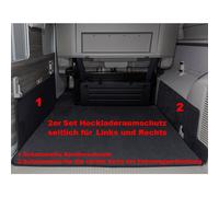 Fußmatten Laderaum Seitenteppich Set VW T6 T5 California Ocean Coast Comfortline