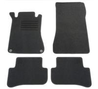 AD Tuning Auto Fußmatten 4-teilig passgenau für Mercedes C-Klasse W203 + S203 2/2002-11/2007 Textil