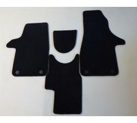 Fußmatten Velour schwarz passend für VW T6.1 Bus California Beach Coast Ocean