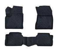 fussmattenprofi.com Fußmatten für Nissan Qashqai J12 2021-2026 - Maßgeschneiderte Allwetter Gummimatten mit Carbonfaser-Optik, Hochrand TPE, Wasserdicht & Geruchslos - Passt Nicht in E-Power !!