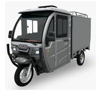 Futura Cargo Cabin Box Elektro-Lastendreirad mit Kabine 45 km/h Strassenzulassung - 72V/58Ah Blei-Gel-Akku, 80 km Reichweite, 350 kg Zuladung, AM-Fuehrerschein