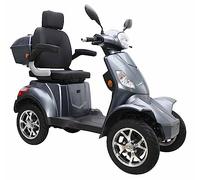 Futura VITA CARE 4000 Elektromobil - Seniorenmobil 25 km/h, 1000 W, 60 V/20 Ah Blei-Gel-Akku, bis 50 km Reichweite, Straßenzulassung, Light Grey