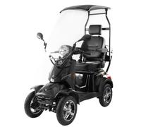 Futura VITA CARE 4000 Li Premium Elektromobil mit Dach - Seniorenmobil 25 km/h, 1000 W, 60 V/20 Ah Lithium-Akku, bis 50 km Reichweite, Straßenzulassung, Schwarz