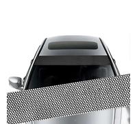 FVVWVRCSX Sonnenblendstreifen Windschutzscheibe, Für Ford Transit nach 2015-2025 2026 Blendstreifen Frontscheibe Scheibenkeil Sonnenschutzfolie UV-Schutz Folie,C Mesh