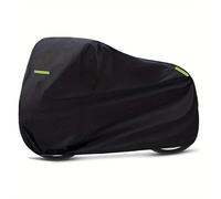 FXDSCA Motorrad Abdeckplane für Piaggio MP3 500, Motorradabdeckung Indoor Outdoor Speziell Motorradplane, Moped Abdeckung Wasserdicht Winterfest UV-Schutz,A