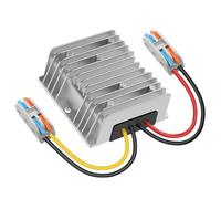 Fxlpower Spannungswandler 12V 24V 5A 120W, Wandler 12V 24V Auto Netzteil mit Schnellverbinder Kabelverbinder, Spannungsstabilisator 12V auf 24V für Golfwagen Auto Motor LKW PKW Kfz Boot