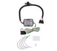 Fydun 4-poliger Anhänger-Kabelbaum 118784 Plug-Play-Licht für Fe Palisade Cruz Tucson Telluride Carnival für SUVs