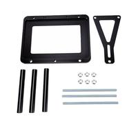 Fydun Batteriefach aus Aluminiumlegierung, Haltesatz für Optima 34 34/78 D34 D34/78 34M D34M Batterien Marine RV Trailer