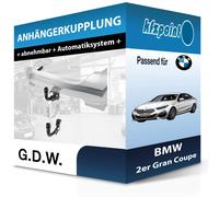 G.D.W. Anhängekupplung abnehmbar passend für BMW 2er Gran Coupe 11.2019-jetzt FP