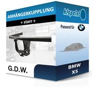 GDW Anhängerkupplung starr mit angeschraubtem Kugelkopf - BMW X6