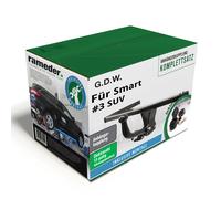 G.D.W. Anhängerkupplung starr & 13poliger ECS E-Satz für Smart #3 SUV 23- AHK