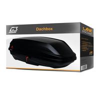 G3 Dachbox BiCube 300+ schwarz, matt 220 Liter Neuware