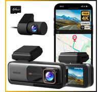 G980H Dashcam Auto Kamera 4K vorne 2K hinten mit STARVIS Sensor 64GB Karte, 170
