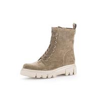 Gabor Damen Biker Boots, Frauen Stiefeletten,Wechselfußbett,motorradstiefel,Bootee,Booties,halbstiefel,Kurzstiefel,Farro(Panna),38 EU / 5 UK