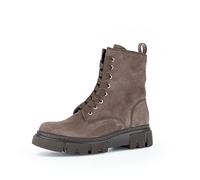 Gabor Damen Biker Boots, Frauen Stiefeletten,Wechselfußbett,uebergangsschuhe,uebergangsstiefel,motorradstiefel,Mohair(Mocca),38 EU / 5 UK, Braun 18