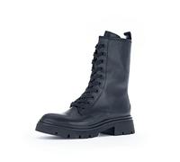 Gabor Damen Biker Boots, Frauen Stiefeletten,Wechselfußbett,uebergangsstiefel,motorradstiefel,Booties,halbstiefel,schwarz (Uni),40 EU / 6.5 UK