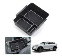 GAFAT Kompatibel mit Honda HR-V 2022-2024 2025 Mittelkonsole Aufbewahrungsbox, HRV 2023 Armlehne Organizer Tray Mittelarmlehne Handschuhfach, HRV 2024 zubehör (Weiß1)