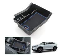GAFAT Kompatibel mit Honda HR-V 2022-2024 2025 Mittelkonsole Aufbewahrungsbox, HRV 2023 Armlehne Organizer Tray Mittelarmlehne Handschuhfach, HRV 2024 zubehör (Blau)