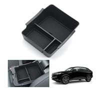 GAFAT Kompatibel mit Honda HR-V 2022-2024 2025 Mittelkonsole Aufbewahrungsbox, HRV 2023 Armlehne Organizer Tray Mittelarmlehne Handschuhfach, HRV 2024 zubehör (Schwarz1)