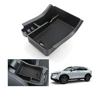 GAFAT Kompatibel mit Honda HR-V 2022-2024 2025 Mittelkonsole Aufbewahrungsbox, HRV 2023 Armlehne Organizer Tray Mittelarmlehne Handschuhfach, HRV 2024 zubehör (Schwarz)
