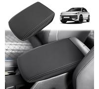 GAFAT Kompatibel mit Neu VW T-Roc 2026 2027 Mittelarmlehne Abdeckung, für T ROC ii 2 Life Style R-Line Mittelkonsole Armlehne Schutz Zubehör, aus Mikrofaser PU Leder, Kratzfest, OEM Original