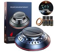 Gahwa Elektromagnetisches Auto Schneeräumgerät, Auto Defroster, Fahrzeug Mikrowelle Molekulare Enteisung Instrument, Tragbare kinetische Molekulare Heizung, mit ätherische Öle - 3ätherische (Black)