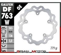Galfer Bremsscheiben Hintere WAVE FIXED 265x5mm BMW K 1300 S MOTOR SPORT 2015
