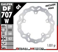 Galfer Bremsscheiben Vorderseite WAVE FIXED 320x4.5mm BMW K 1200 S 2004