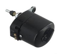 GANCEI 12 V Scheibenwischermotor mit Wischerblatt, für Fischerboote, Wohnwagen, Wohnmobile, Traktoren, Geländefahrzeuge und UTVs, Schwarz (Motor)