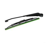 GANCEI 12 V Scheibenwischermotor mit Wischerblatt, für Fischerboote, Wohnwagen, Wohnmobile, Traktoren, Geländefahrzeuge und UTVs, Schwarz (Wischer)