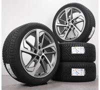Ganzjahresräder 18 Zoll Audi A4 S4 8W B9 Original Alu-Felgen Allwetter 245/40R18
