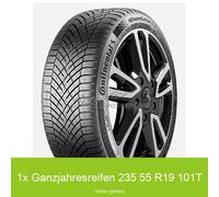 Ganzjahresreifen 235/55 R19 101T Continental AllSeasonContact 2 Notlauf | 35082