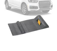 Garagen-Parkstopper - Rutschfester Reifensperrblock 525 x 250 x 52 mm, Fahrzeugpositionierungsmatte, Werkzeug für PKW-LKW-Motorradanhänger, Sicherheitsausrüstung für Frachtfahrer | Werkstatt-Einfahrt,