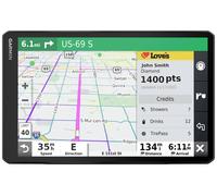 Garmin DEZL LGV1010 Navigationssystem Fixed 25,6 cm (10.1") TFT Touchscreen 554 g Schwarz