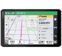 Garmin DEZL LGV810 Navigationssystem Fixed 22,9 cm (9") TFT Touchscreen 405 g Schwarz