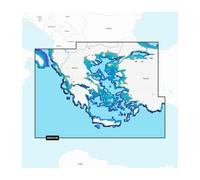 Garmin Npeu015r Aegean Sea/sea Of Marmara Navionics Platinumâ¢ Nautical Charts+micro Sd/sd Card Blau