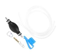 Garneck Manuelle Ölpumpe mit 2m Ölschlauchset aus Robustem Material für Benzin Öl und Wasser Handliche Absaugpumpe für Auto und Reise