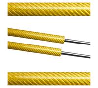 Gasdämpfer Dämpfer Für Benz Für B-Klasse W246 2011-2019 Fronthaube Motorhaube Ändern Gasdruckfedern Hubunterstützung Stoßdämpfer Zubehör Absorber Motorhauben Gasfeder(Yellow carbon fiber)