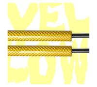 Gasdruckdämpfer Für Ford Für Focus MK3 Mk III C346 2012-2018 Lift Support Stoßdämpfer Fronthaube Motorhaube Modifizieren Gasdruckfedern Carbon Kofferraum Dämpfer(Yellow Carbon Fiber)