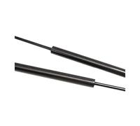 Gasdruckfeder Motorhaube Für SEAT Für Ibiza Für Mk3 Für 6L 2002 2003 2004 2005 2006 2007 2008 Haubenstreben Vordere Motorhaube Ändern Stoßdämpfer Dämpfer Lift Unterstützt(Black carbon fiber)