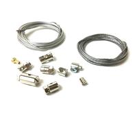 Gaszug Bowdenzug Nippel Reparatur Set passend für ATU Explorer Classic Race GT Spin GE 50, Keeway, CPI - Universelles Seilzug Reparaturset