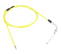 Gaszug für PWK Vergaser Motorrad | Stahl & Gummi Konstruktion, Präzise Drosselsteuerung, Leicht 180g, Ersatzteil für PE Carburetor Bucket, Robust und(Yellow)