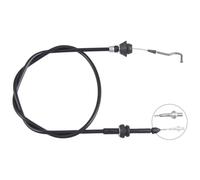 Gaszug Steuerung Drosselklappe 1.133 mm A.B.S. für u.a. SKODA FELICIA